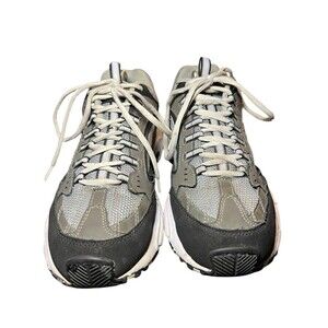 SKECHERS Gray & Black Running Sneakers Stamina Shoes Men’s Size 10, 50988